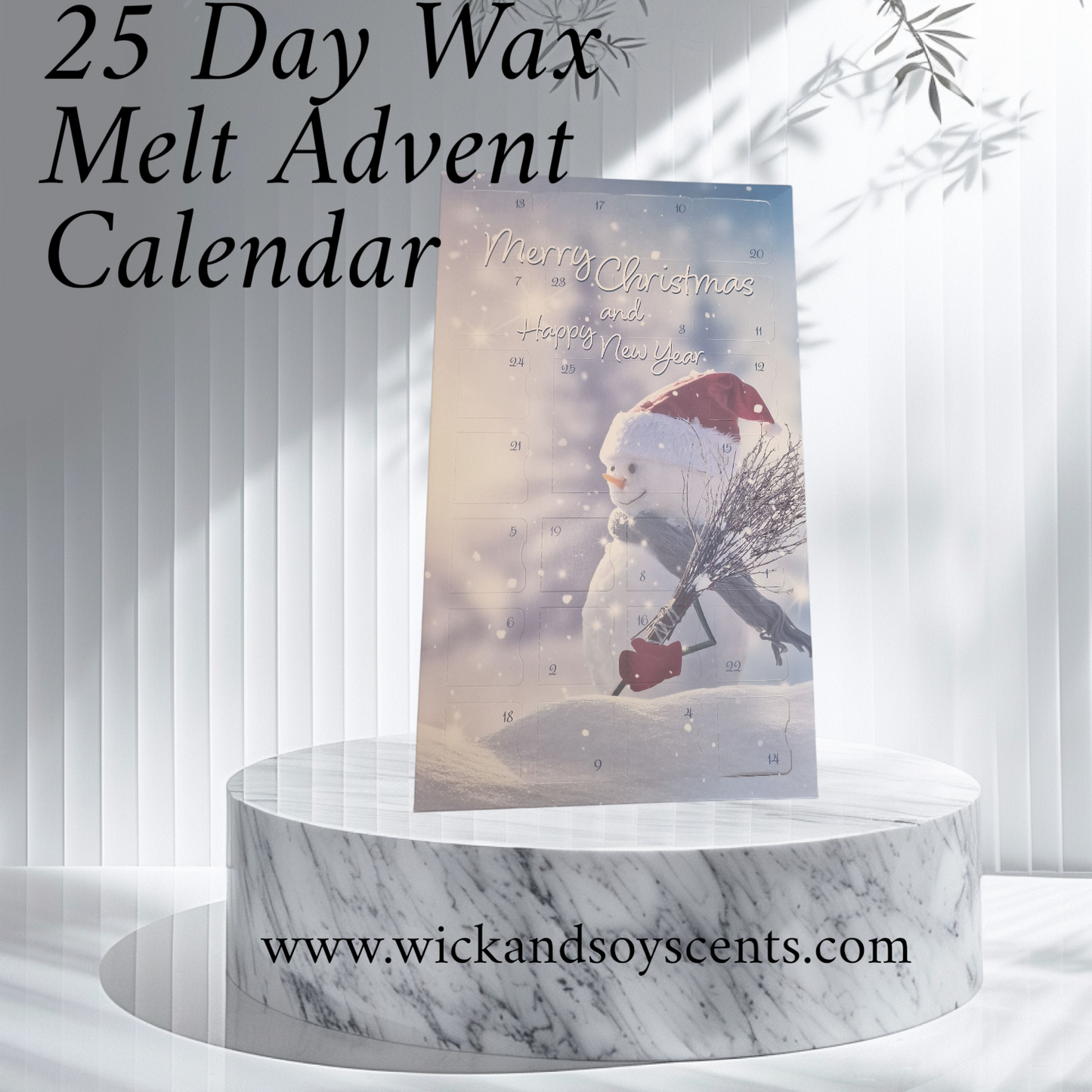 Snowman 25 Day Wax Melt Advent Calendar (PRE ORDER)