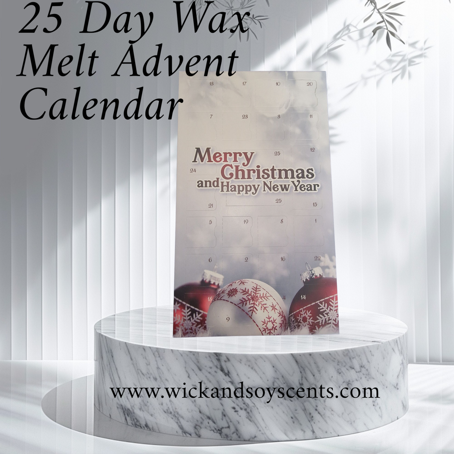 Bauble 25 Day Wax Melt Advent Calendar (PRE ORDER)