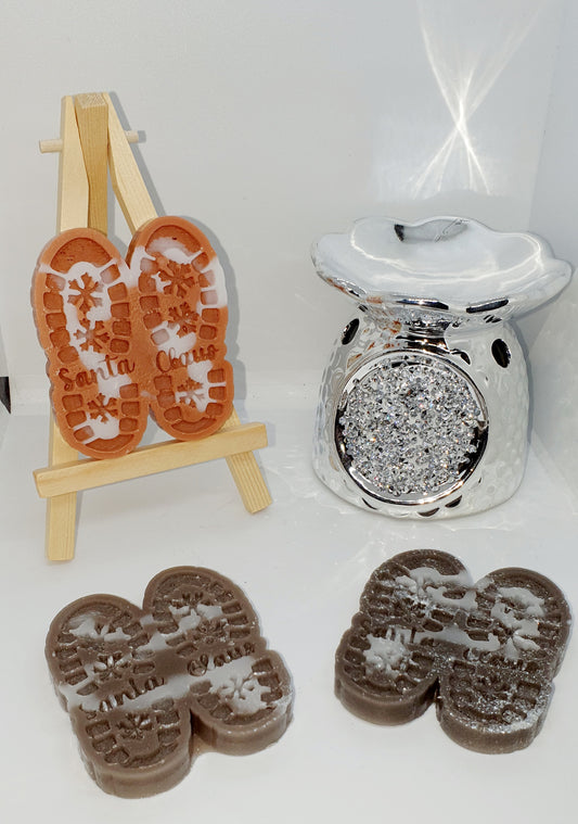 Jingle bells scented santa feet WAXIDENT