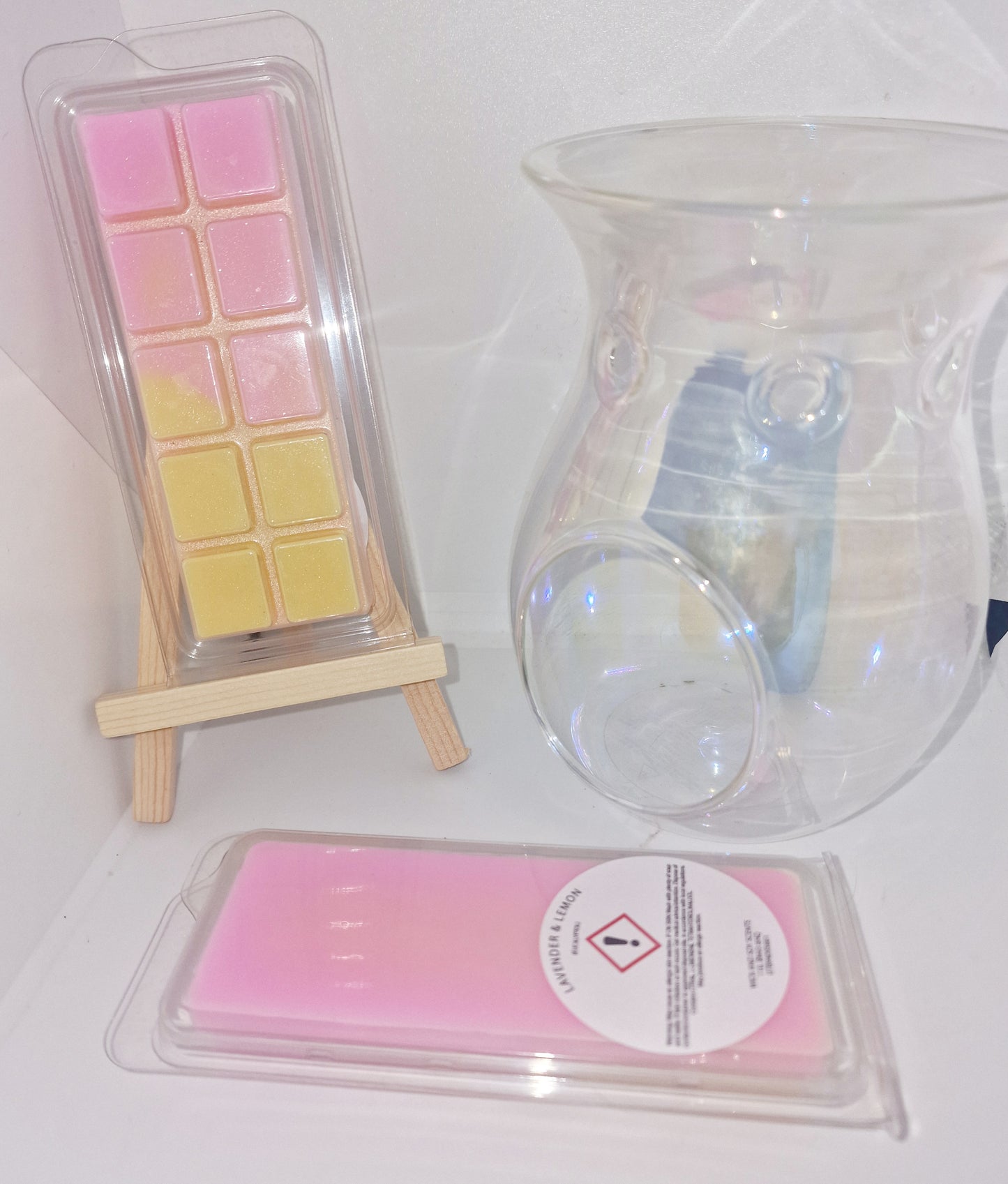 Lavender & Lemon scented snap bar