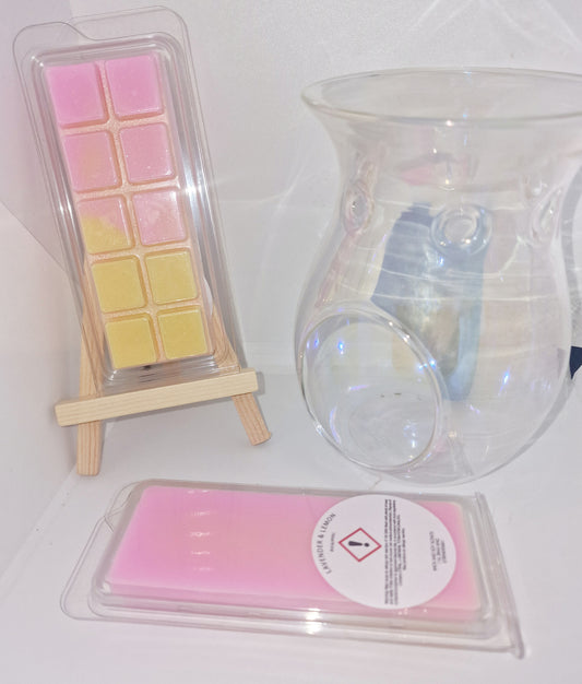 Lavender & Lemon scented snap bar