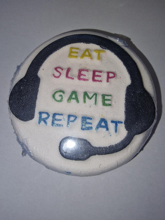 Eat Sleep Game Bath Bomb