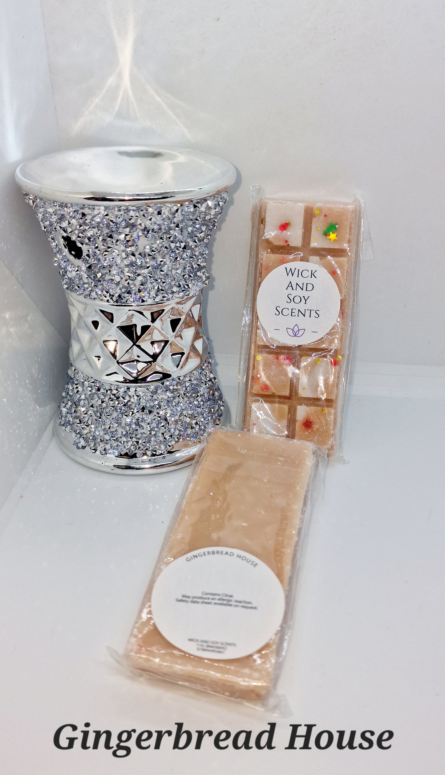 Gingerbread House Wax Melt Snap Bar