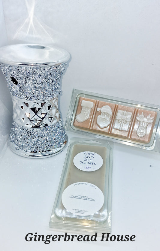 Gingerbread House Christmas Snap Bar