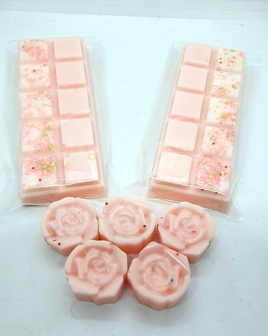 Marshmallow & Pink Lychee scented snap bar
