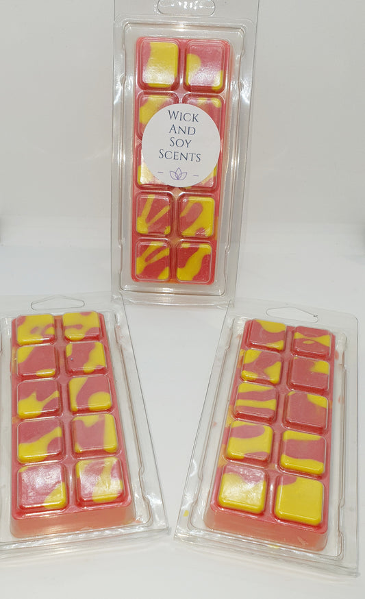 Rhubarb & Custard scented snap bar